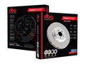 DBA 15-18 BMW M3/M4 Front 5000 Series Slotted Rotor w/Silver Hat