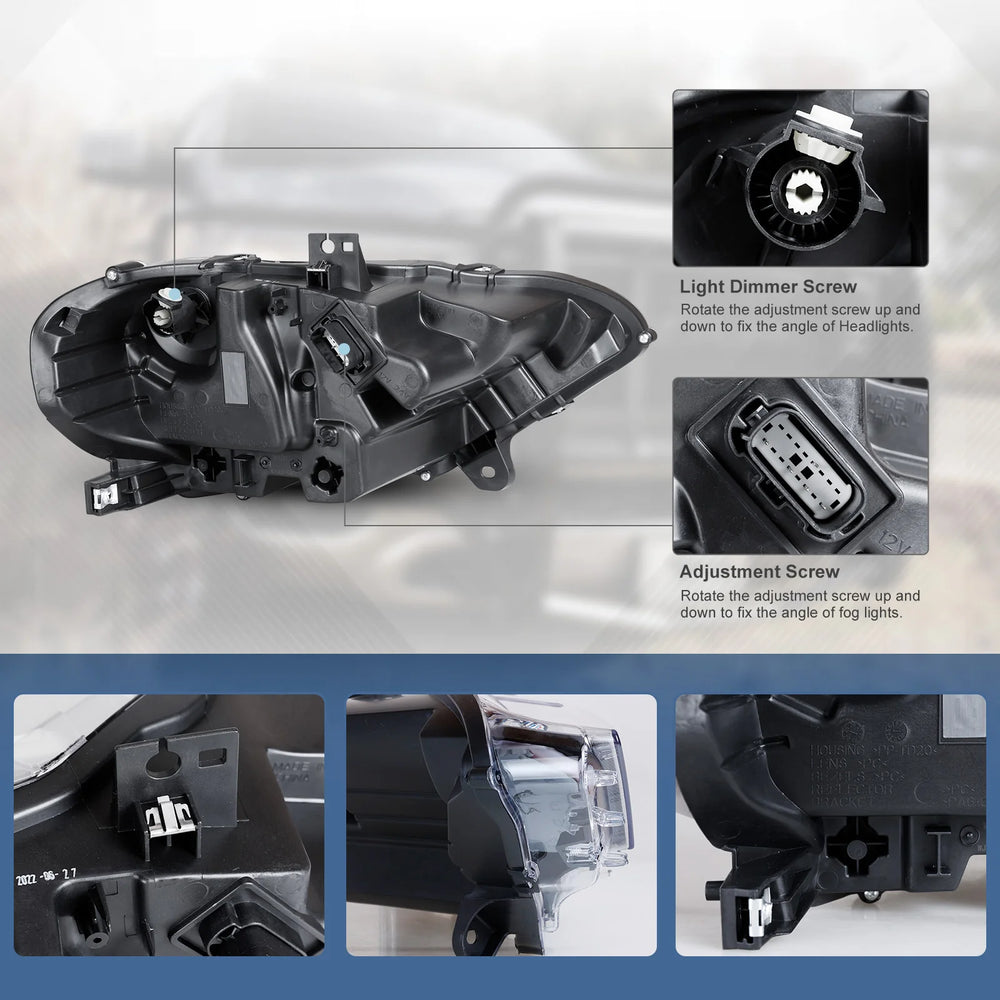 FORD MUSTANG 2018-22 HEADLIGHTS - (