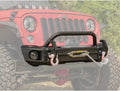Rugged Ridge Arcus Front Bumper Set W/ Overrider 2018 Jeep Wrangler JK