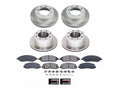 Power Stop 05-07 Ford F-250 Super Duty Front and Rear Semi-Coated Rotor Kit