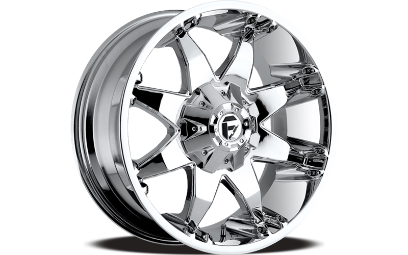 ~(50 lbs. 23X23X15)~ OCTANE 20x12 8x165.10 CHROME PLATED (-44 mm)