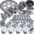 Eagle Chevy 350 3.480in Crank 6.000in I-Beam Rods -3.7cc Flat Top 4.060in Pistons Balanced Assembly