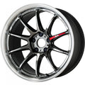 Work Wheels Emotion ZR10 19x9.5 38 5x114.3 (GTKRC) Glim Black Diamond Rim Cut