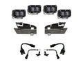 Baja Designs 19-22 Dodge RAM 1500 Rebel / 21-22 1500 TRX S2 SAE Dual Fog Pocket Light Kit - Clear