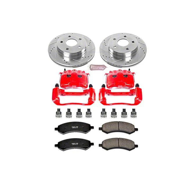 Power Stop 06-08 Dodge Ram 1500 Front Z23 Evolution Sport Brake Kit w/Calipers