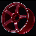 Advan TC4 18x8.5 / +45 Offset / 5x100 / 63mm Bore / Racing Candy Red and Ring