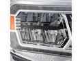 AlphaRex 05-11 Toyota Tacoma LUXX Crystal Headlights Plank Style Chrome w/Activation Light/DRL