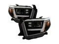 Spyder Apex 14-21 Toyota Tundra High-Power LED Module Headlights - Black (PRO-YD-TTU14V2AP-SBSEQ-BK)