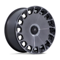 AB045 22X9 5X112/120 G-BLK-MCH DTCC