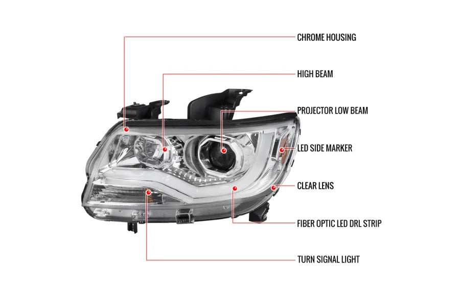 CHEVROLET COLORADO PROJECTOR HEADLI