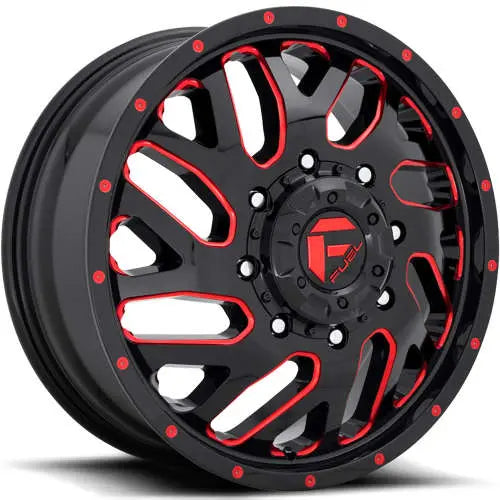 ~(44 lbs. 23X23X11)~ TRITON 20x8.25 8x210.00 GLOSS BLACK RED TINTED CLEAR (105 mm)