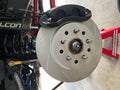~(42 lbs. 14X10X8)~ Big Brake KIT JK Front Calipers Anchor Bracket AND Pads  Rotors not included Needs Rotors to Complete