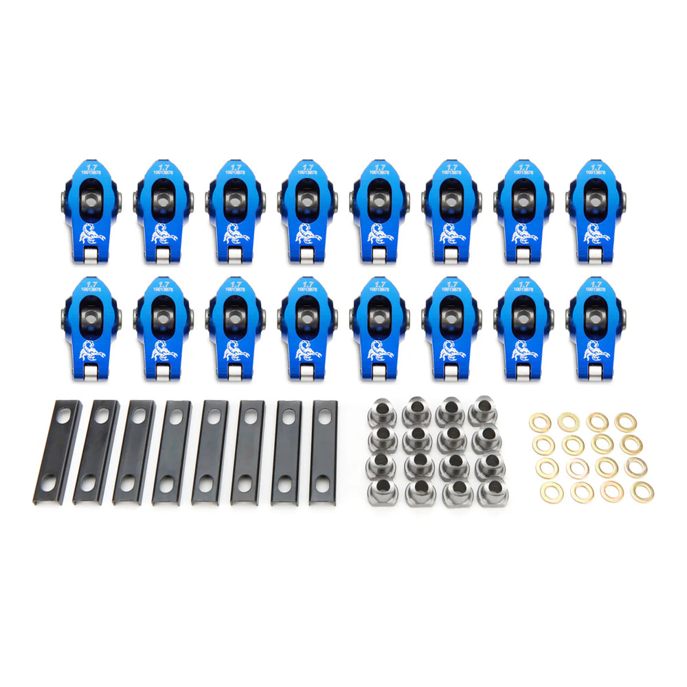 GM LS Roller R/A's - 1.7 Ratio 8mm Ped Mnt