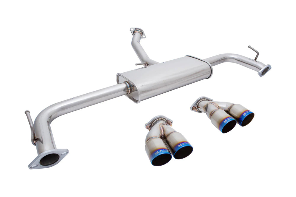 Megan Axle Back Exhaust Lexus NX200T 15 Burnt Roll Tips MSRP: $662