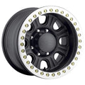MONSTER BLK 17X9.5 5X4.5 (4")