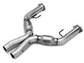BBK 05-10 Mustang 4.6 Short Mid X Pipe With Catalytic Converters 2-3/4 For BBK Long Tube Headers