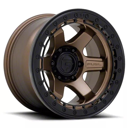 D124 17X9 6X5.5 MT-BRNZ MT-BLK-RG -15MM