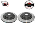 DBA 08-12 Nissan Pathfinder 5.6L Front 5000 Series Drilled Rotor