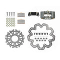 Wilwood GP320 Right Rear Kit SA Rotor 10.50in SuperAlloy Solid Rotor