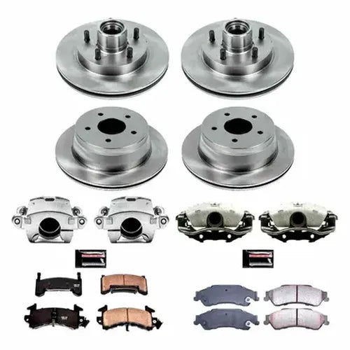 Power Stop 98-03 Chevrolet S10 Front & Rear Autospecialty Brake Kit w/Calipers