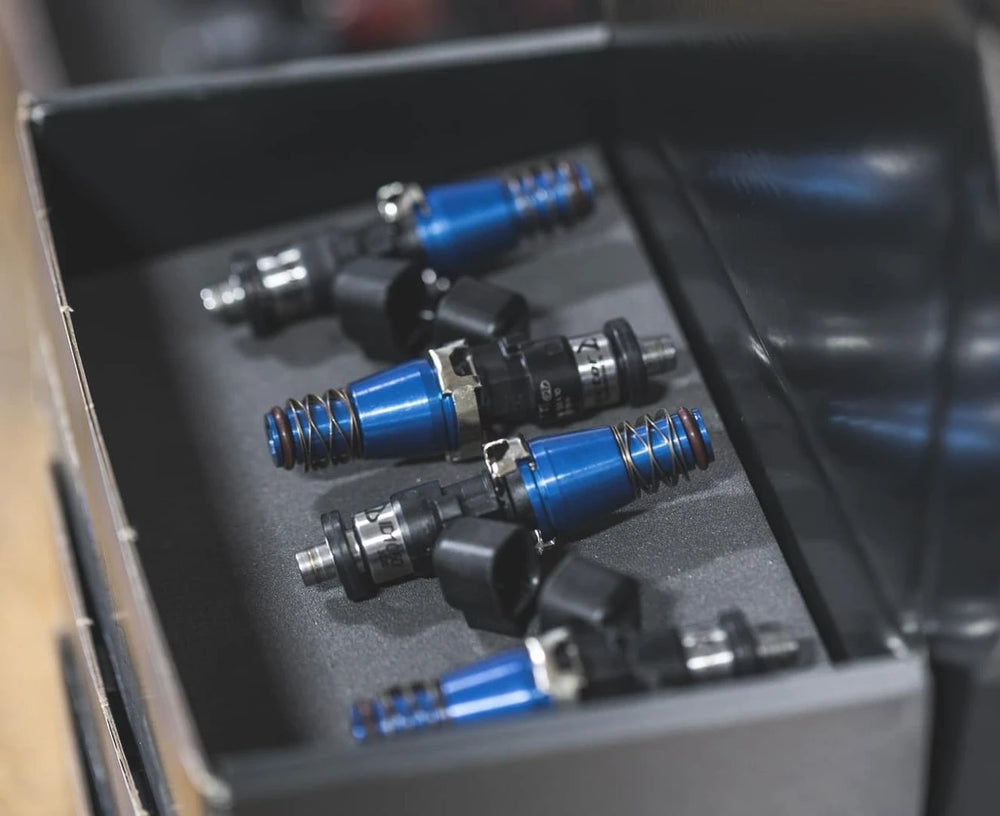 Injector Dynamics 1750-XDS - 60mm Length - 11mm Blue Top - Denso Lower Cushion (Set of 2)
