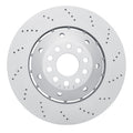 DFC 03-04 Audi RS6 Right Front Drilled Hi-Carbon Alloy Geomet Coated Rotor