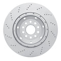 DFC 03-04 Audi RS6 Right Front Drilled Hi-Carbon Alloy Geomet Coated Rotor