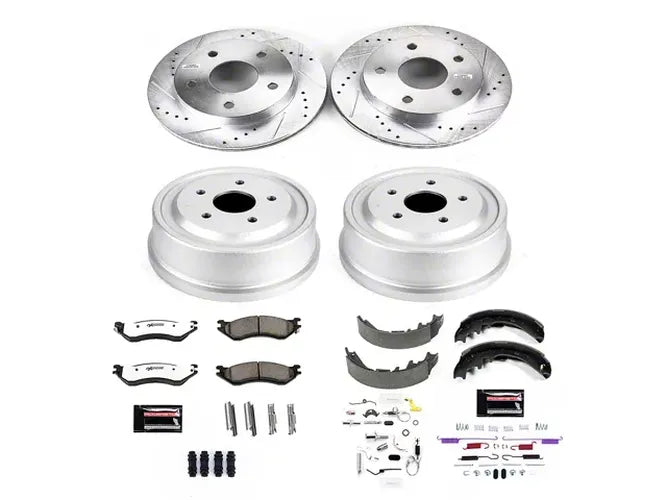 Power Stop 00-01 Dodge Ram 1500 Front & Rear Z36 Truck & Tow Brake Kit
