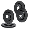 R1 Concepts Brake Rotor- D/S - Black Fits Dodge Viper