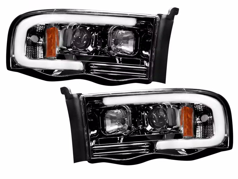 Recon Truck Accessories black headlights