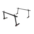 UNIVERSAL ALUMINUM TRUCK RACK FITS MOST FULL SIZE AND COMPACT TRUCKS MATTE BLACK FINISH 800 LBS