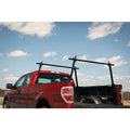UNIVERSAL ALUMINUM TRUCK RACK FITS MOST FULL SIZE AND COMPACT TRUCKS MATTE BLACK FINISH 800 LBS
