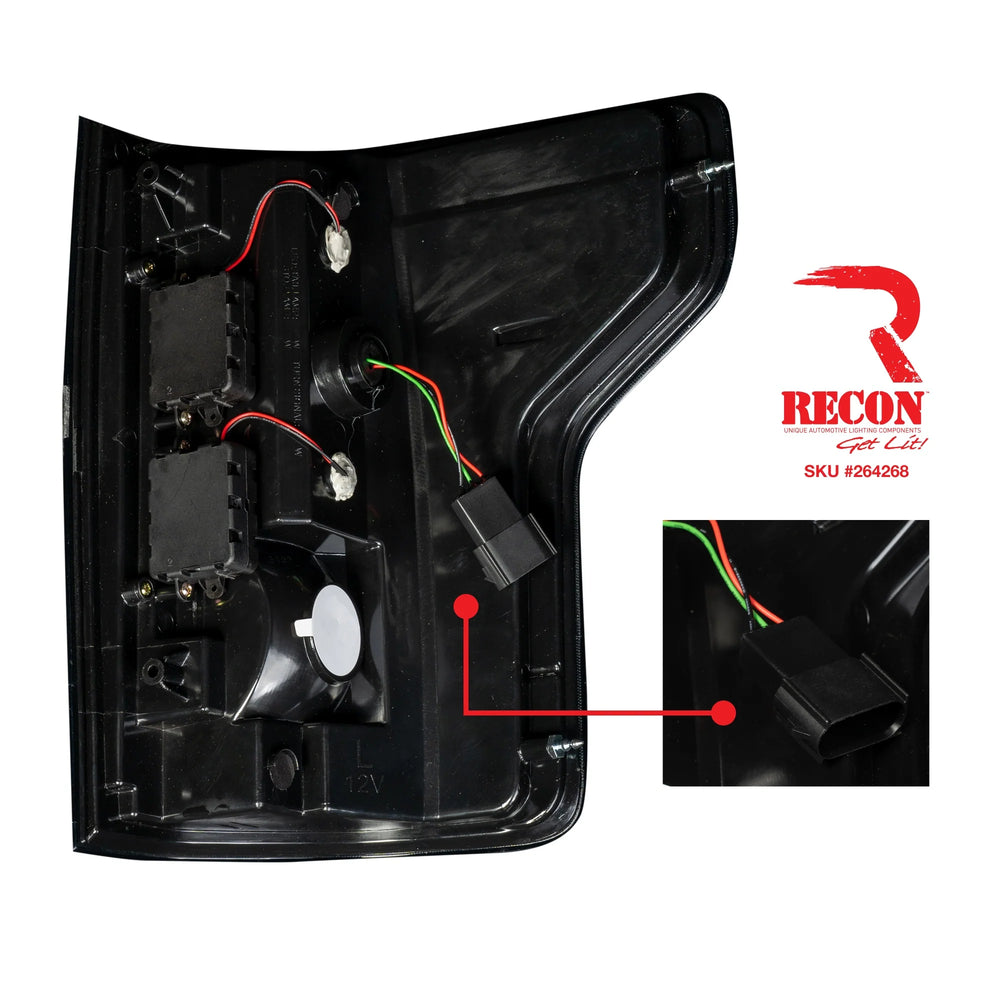 Recon Truck Accessories red tail light