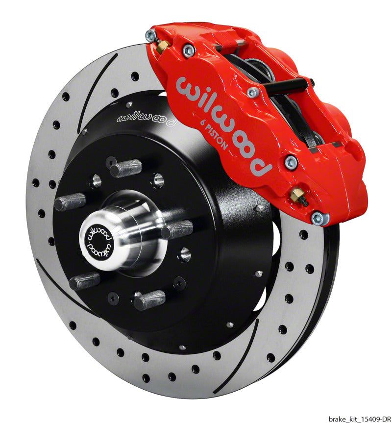 Wilwood red auto part