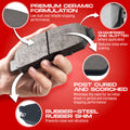 R1 E- Line Series Brake Rotor - D/S - Black w/ Ceramic Pads Hdw Fits Buick Terraza