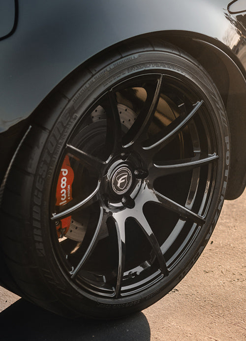 Forgestar X14 22x10 / 6x135 BP / ET30 / 6.7in BS Gloss Anthracite Wheel