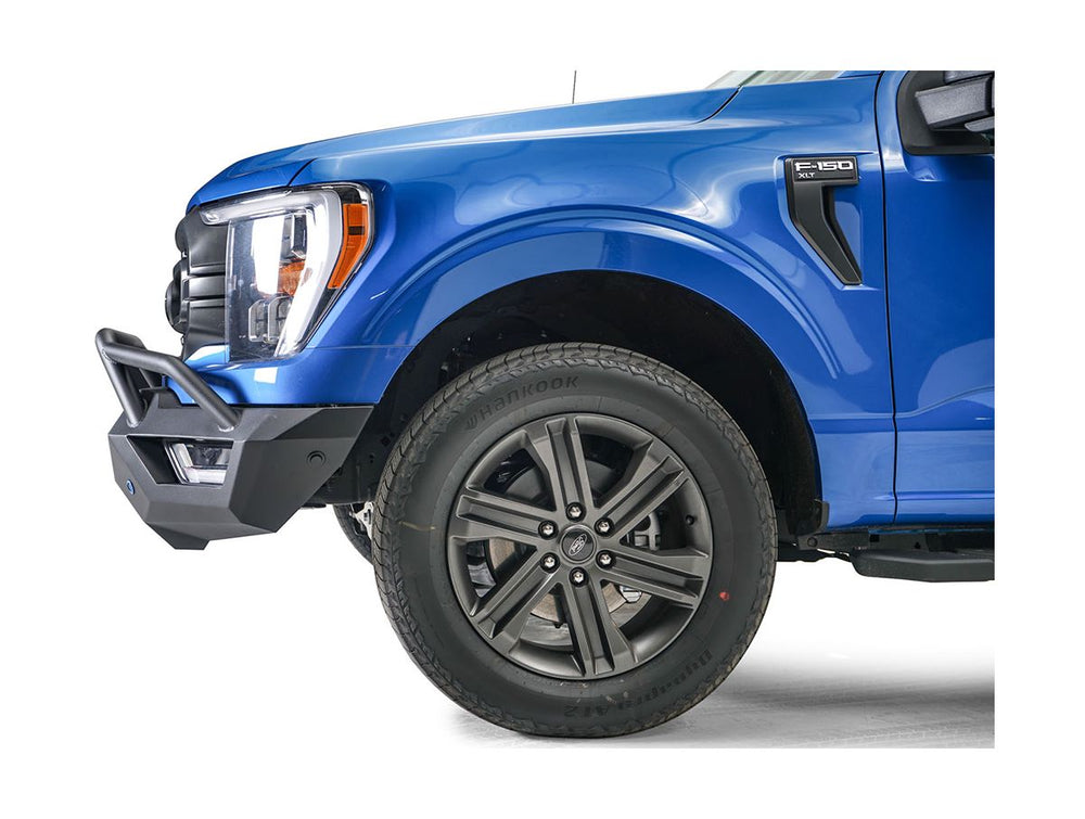 21C F150 VENGEANCE BUMPER WITH PRERUNNER GUARD BARE METAL