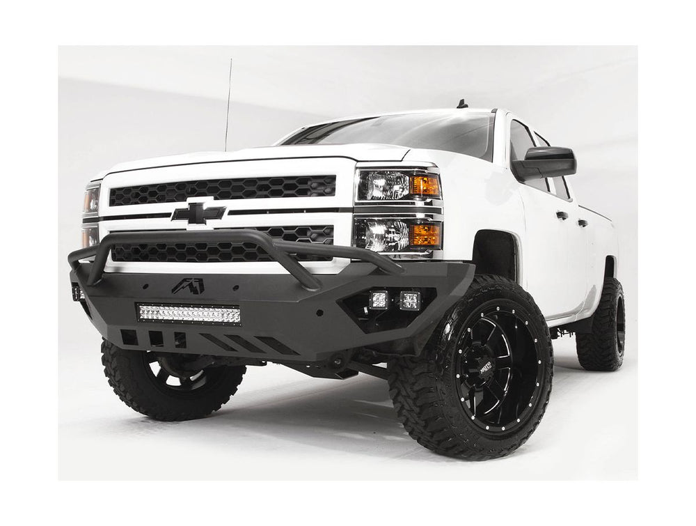 Chevy 1500 Vengeance Front Sensor Bumper w/ Pre-Runner Guard Bare