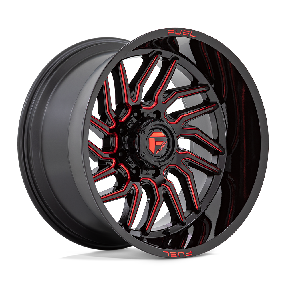 D808 22X12 8X180 G-BLK MILL-RT -44M