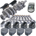 Eagle Ford 302 3.000in Crank 5.090in I-Beam Rods -5cc Flat Top 4.040in Pistons Balanced Assembly