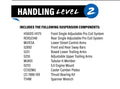 QA1 90-93 Ford Mustang Handling Kit Level 2 w/o Shocks