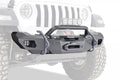JK/JL/JT Black Ops Base Front Bumper (Driver and Passenger Shorty Wings) (Black Powder Coated)