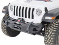 JK/JL/JT Black Ops Base Front Bumper (Driver and Passenger Shorty Wings) (Black Powder Coated)