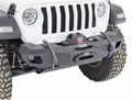 JK/JL/JT Black Ops Base Front Bumper (Driver and Passenger Shorty Wings) (Black Powder Coated)
