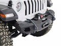 JK/JL/JT Black Ops Base Front Bumper (Driver and Passenger Shorty Wings) (Black Powder Coated)