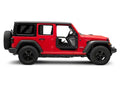 DV8 Offroad Jeep 18+ Wrangler JL / 20+ Gladiator JT Front Rock Doors w/ Perforated Aluminum Mesh