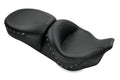 Mustang 08-21 Harley Electra Glide Std, Rd Glide, Rd King, Street Glide Touring 1PC Seat - Black