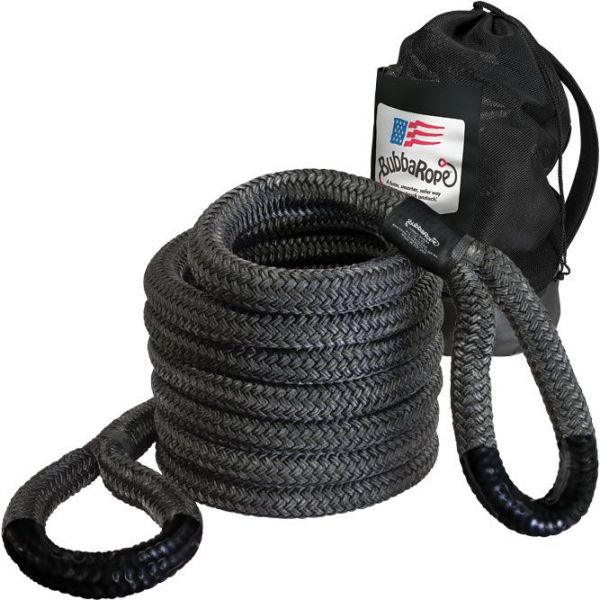 11/2IN X 30FT JUMBO BUBBA ROPE RED EYES BREAKING STRENGTH: 74000 LBS.