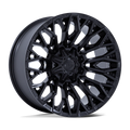 Fuel Wheels black auto part