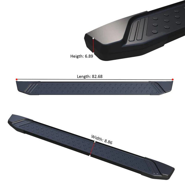 BLACK STORM RUNNING BOARDS